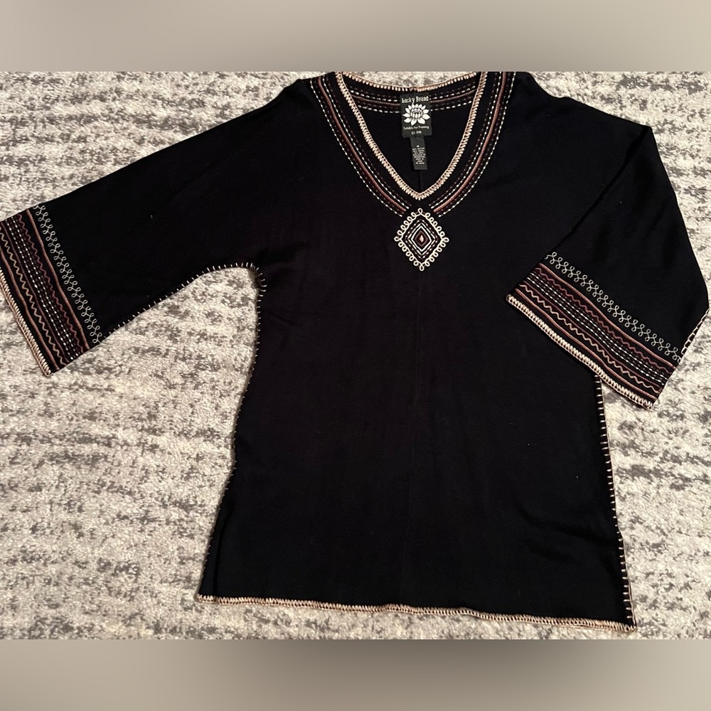 Lucky Brand Women’s Black Tunic Sz.M